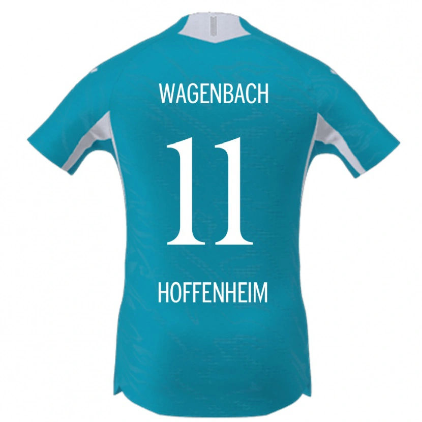 Danxen Kvinnor Lion Wagenbach #11 Himmelsblå Bortatröja Matchtröjor 2025/26 Tröjor T-Tröja