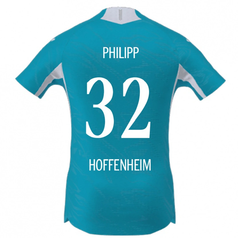 Danxen Kvinnor Tim Philipp #32 Himmelsblå Bortatröja Matchtröjor 2025/26 Tröjor T-Tröja