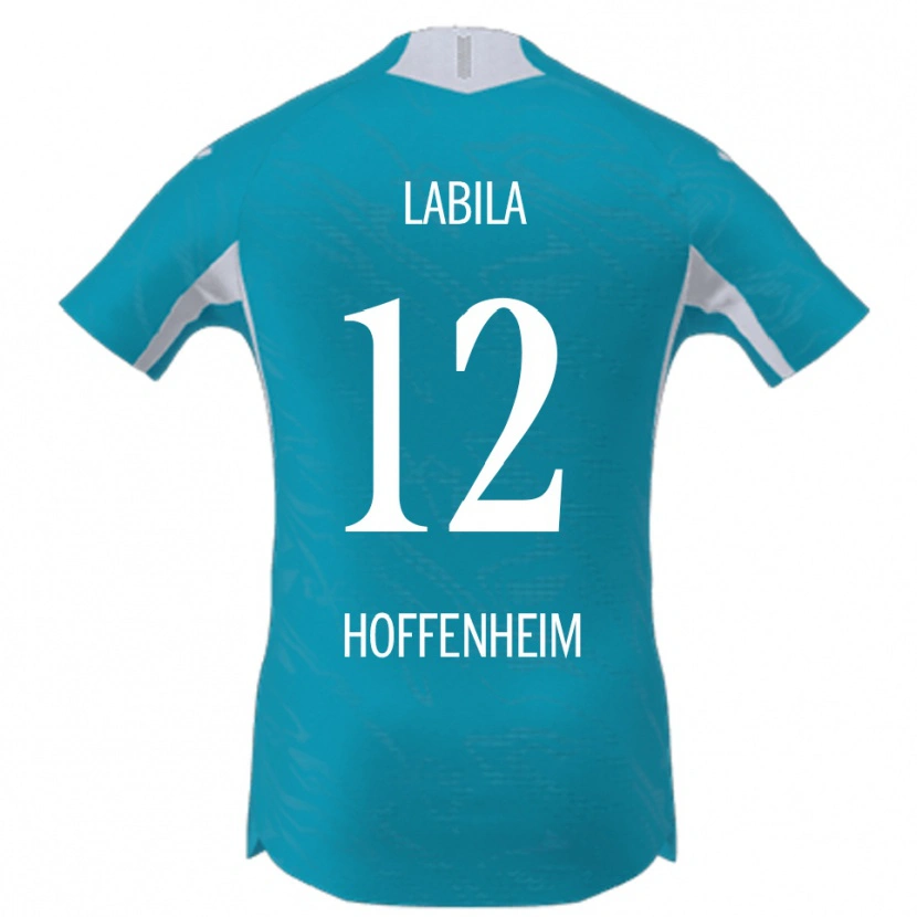 Danxen Kvinnor Daniel Labila #12 Himmelsblå Bortatröja Matchtröjor 2025/26 Tröjor T-Tröja