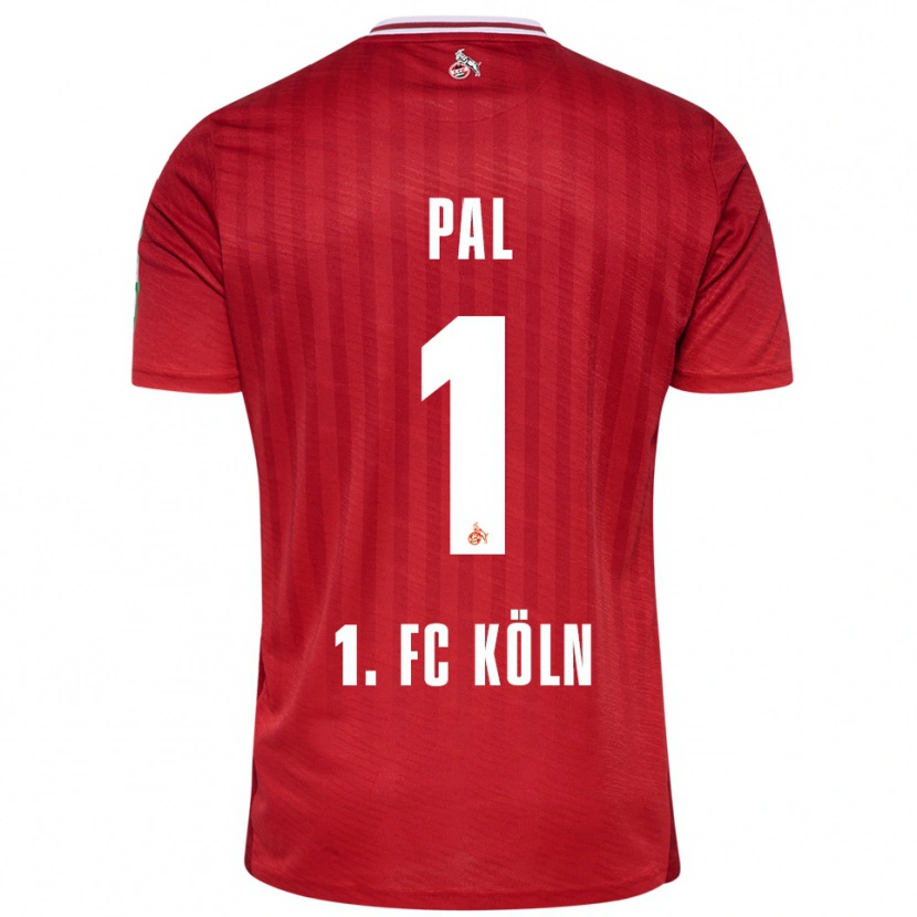 Danxen Kvinnor Jasmin Pal #1 Röd Vit Bortatröja Matchtröjor 2025/26 Tröjor T-Tröja
