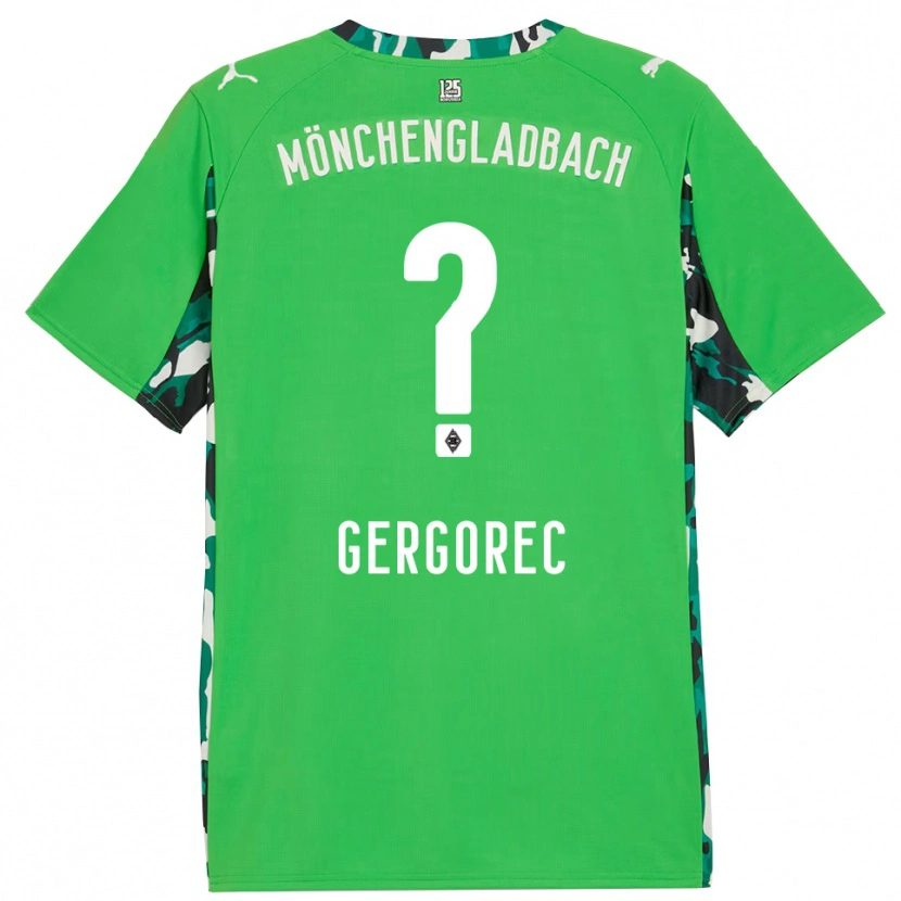 Danxen Kvinnor Noel Gergorec #0 Grön Svart Bortatröja Matchtröjor 2025/26 Tröjor T-Tröja