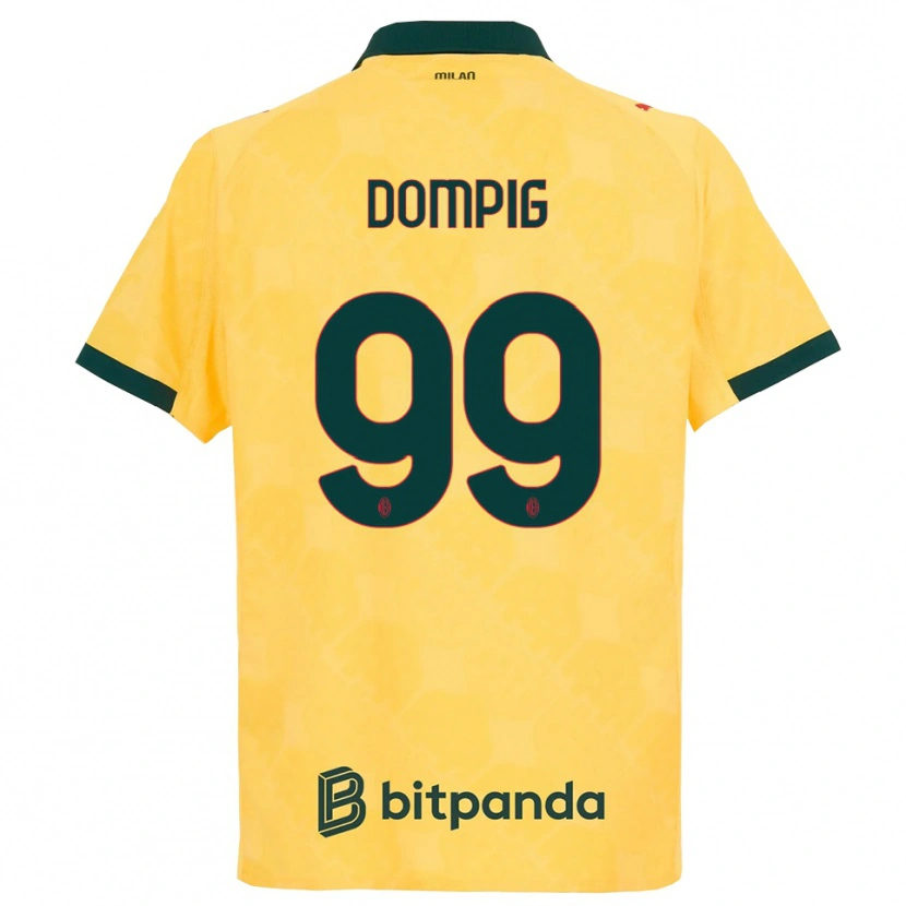 Danxen Kvinnor Chanté-Mary Delorean Dompig #99 Gul Svart Tredjesatsen Matchtröjor 2025/26 Tröjor T-Tröja