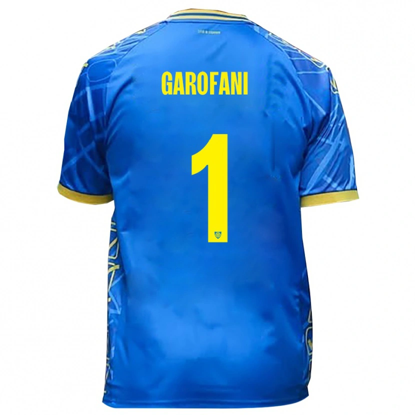 Danxen Barn Giovanni Garofani #1 Himmelsblått Gult Hemmatröja Matchtröjor 2025/26 Tröjor T-Tröja
