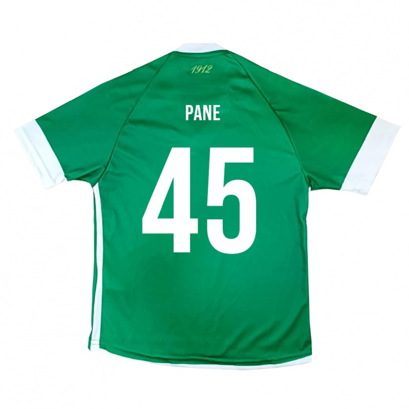 Danxen Barn Pasquale Pane #45 Grön Vit Hemmatröja Matchtröjor 2025/26 Tröjor T-Tröja