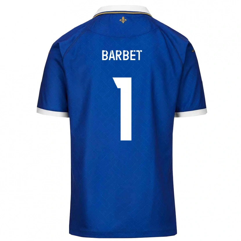 Danxen Barn Hugo Barbet #1 Blått Guld Hemmatröja Matchtröjor 2025/26 Tröjor T-Tröja