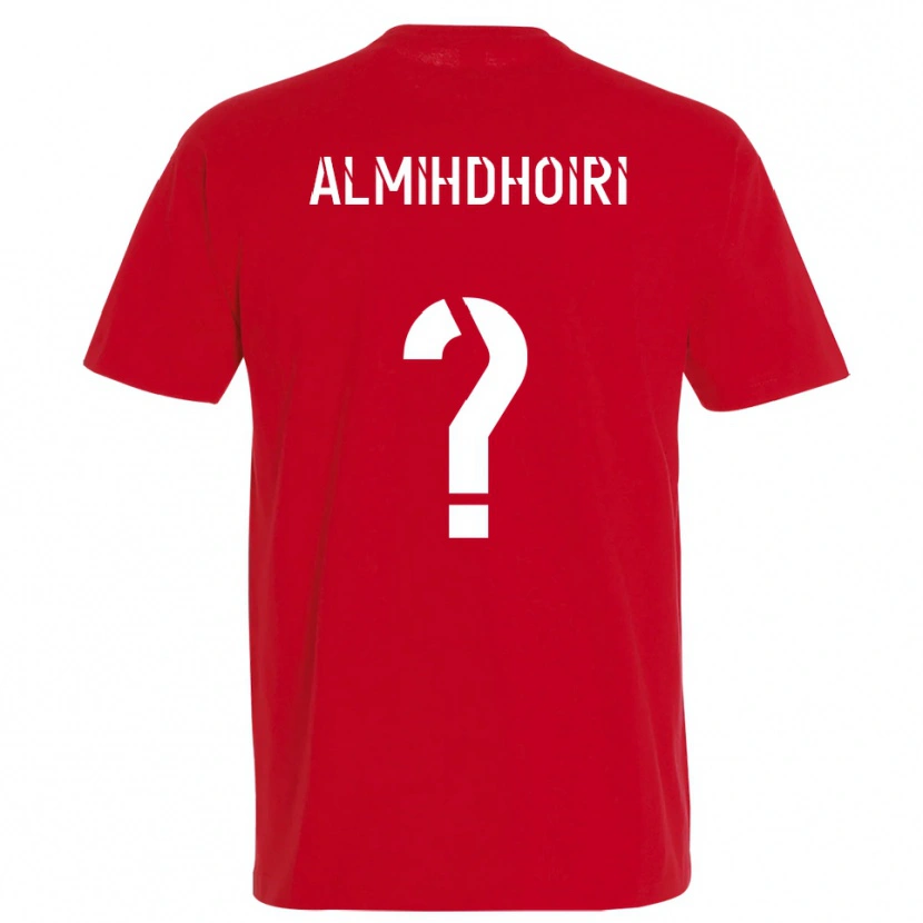 Danxen Barn Younes Almihdhoiri #0 Rött Gult Hemmatröja Matchtröjor 2025/26 Tröjor T-Tröja