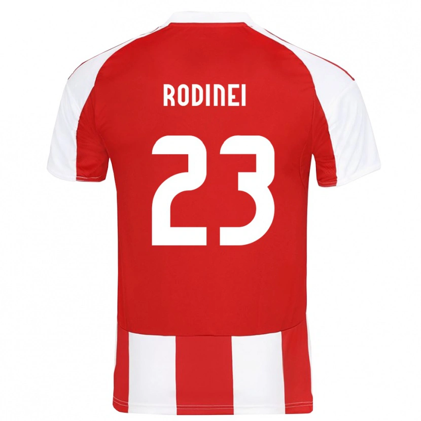 Danxen Barn Rodinei #23 Röd Vit Hemmatröja Matchtröjor 2025/26 Tröjor T-Tröja