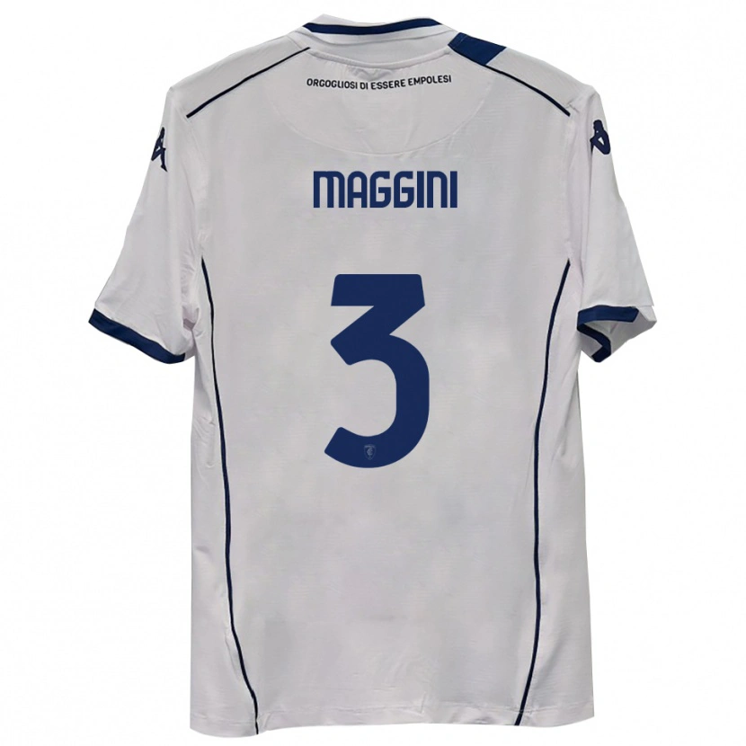 Danxen Barn Filippo Maggini #3 Mörk Marinblå Bortatröja Matchtröjor 2025/26 Tröjor T-Tröja