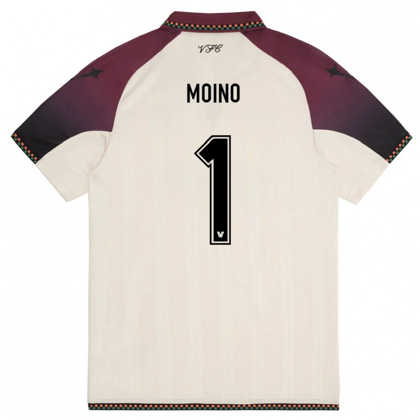 Danxen Barn Thomas Moino #1 Krämfärgad Vinröd Bortatröja Matchtröjor 2025/26 Tröjor T-Tröja