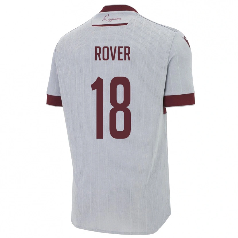 Danxen Barn Matteo Rover #18 Bourgogne Vitt Bortatröja Matchtröjor 2025/26 Tröjor T-Tröja