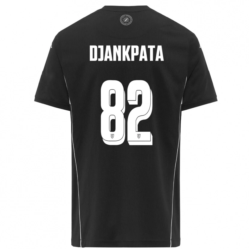 Danxen Barn Halid Djankpata #82 Svart Vit Bortatröja Matchtröjor 2025/26 Tröjor T-Tröja