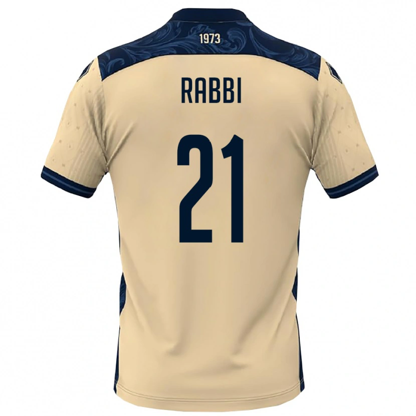 Danxen Barn Simone Rabbi #21 Vit Marinblå Bortatröja Matchtröjor 2025/26 Tröjor T-Tröja