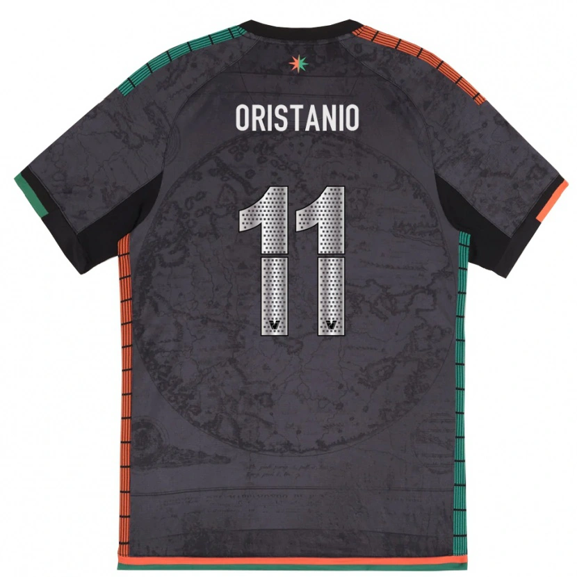 Danxen Män Gaetano Oristanio #11 Mörkgrå Hemmatröja Matchtröjor 2025/26 Tröjor T-Tröja