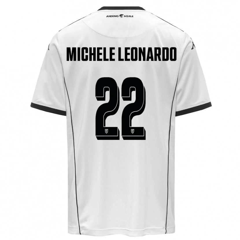 Danxen Män Matteo Michele Leonardo #22 Vit Svart Hemmatröja Matchtröjor 2025/26 Tröjor T-Tröja