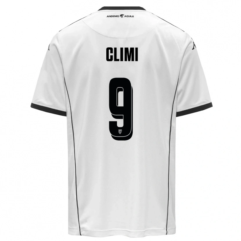 Danxen Män Francesco Climi #9 Vit Svart Hemmatröja Matchtröjor 2025/26 Tröjor T-Tröja