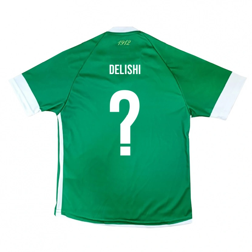 Danxen Män Gabriel Delishi #0 Grön Vit Hemmatröja Matchtröjor 2025/26 Tröjor T-Tröja