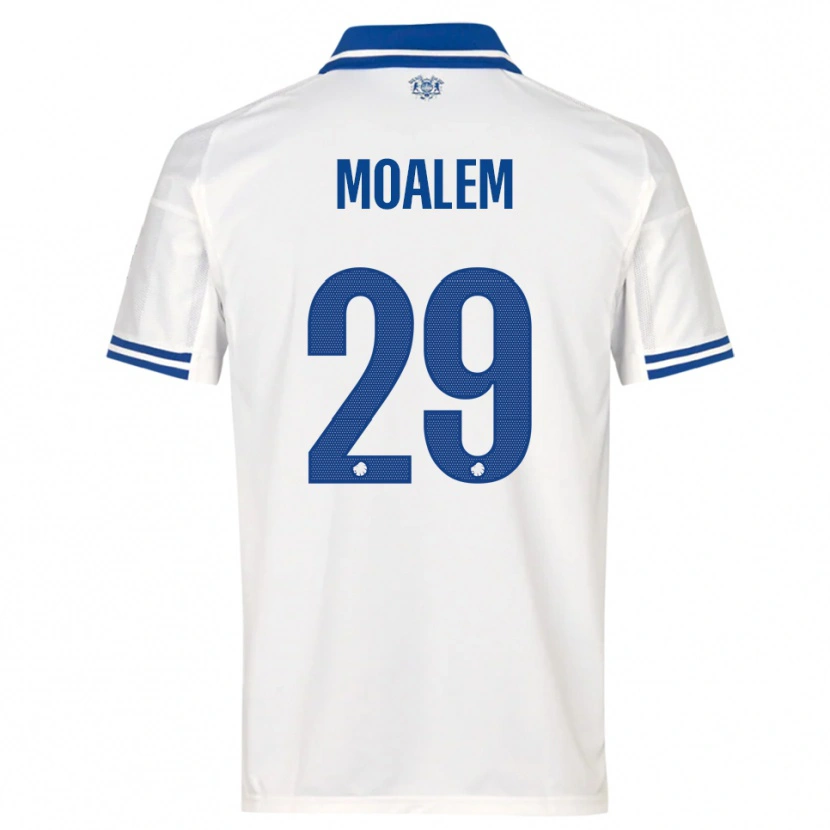 Danxen Män Jonathan Moalem #29 Vit Blå Hemmatröja Matchtröjor 2025/26 Tröjor T-Tröja