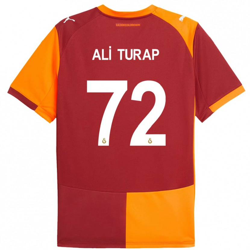 Danxen Män Ali Turap Bülbül #72 Röd Orange Hemmatröja Matchtröjor 2025/26 Tröjor T-Tröja