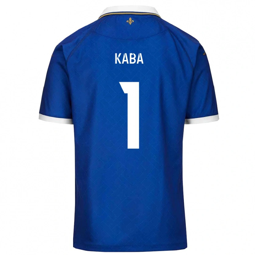 Danxen Män Laye Kaba #1 Blått Guld Hemmatröja Matchtröjor 2025/26 Tröjor T-Tröja