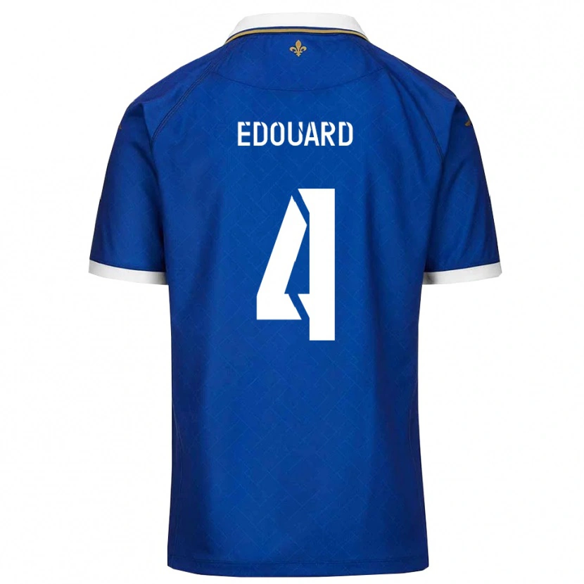 Danxen Män Paul Edouard #4 Blått Guld Hemmatröja Matchtröjor 2025/26 Tröjor T-Tröja