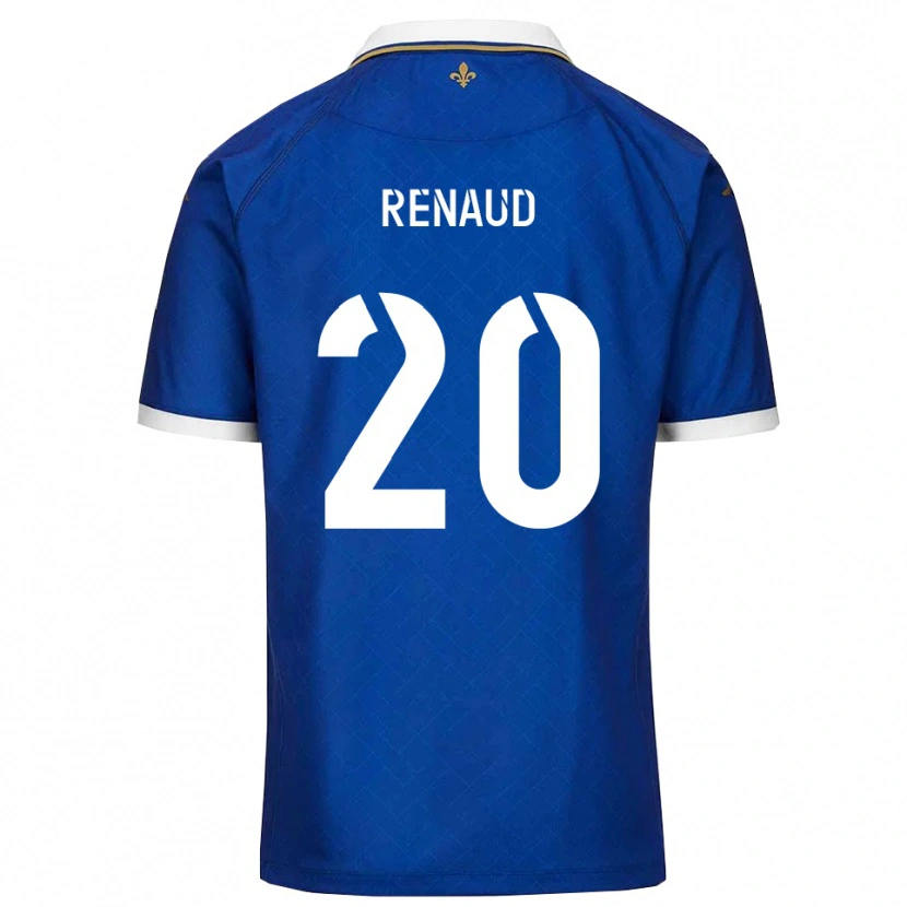 Danxen Män Tom Renaud #20 Blått Guld Hemmatröja Matchtröjor 2025/26 Tröjor T-Tröja