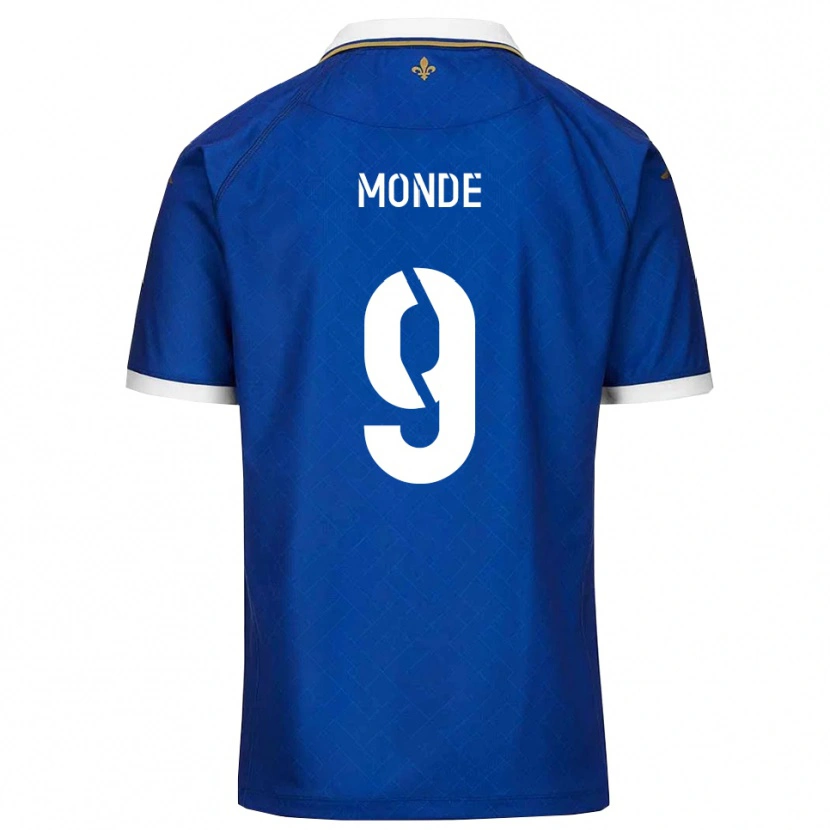Danxen Män Alex Monde #9 Blått Guld Hemmatröja Matchtröjor 2025/26 Tröjor T-Tröja