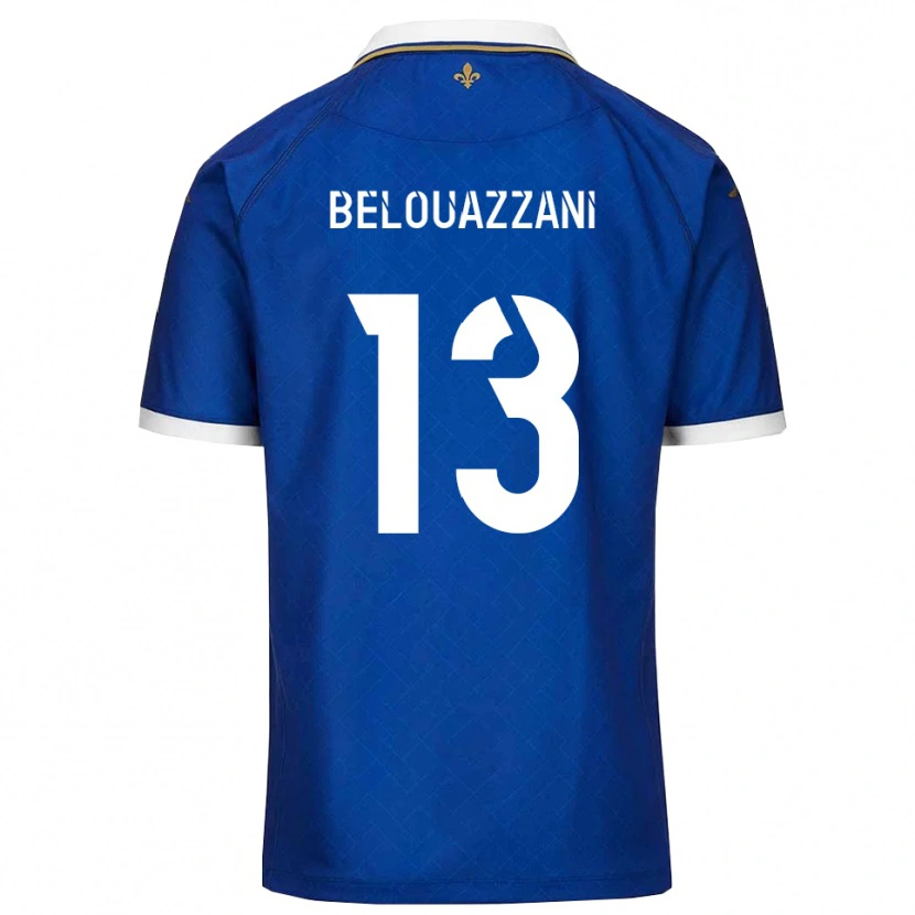 Danxen Män Islam Belouazzani #13 Blått Guld Hemmatröja Matchtröjor 2025/26 Tröjor T-Tröja