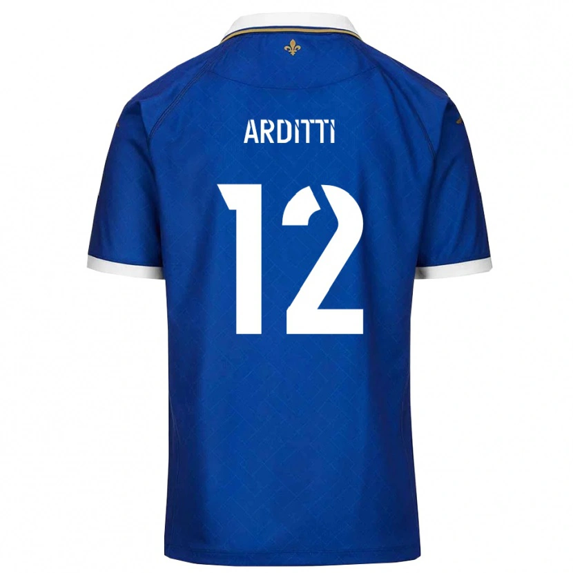 Danxen Män Nathan Arditti #12 Blått Guld Hemmatröja Matchtröjor 2025/26 Tröjor T-Tröja