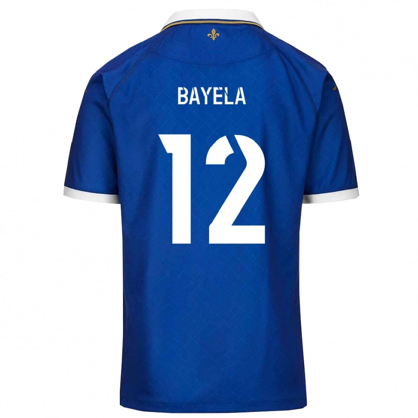 Danxen Män Kaneyi Bayela #12 Blått Guld Hemmatröja Matchtröjor 2025/26 Tröjor T-Tröja
