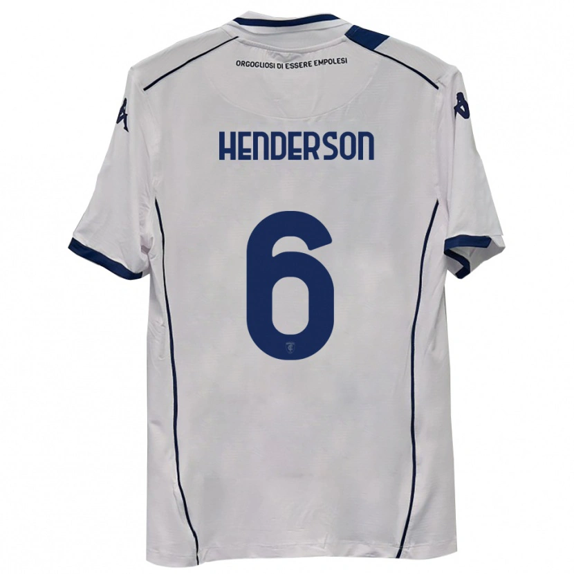 Danxen Män Liam Henderson #6 Mörk Marinblå Bortatröja Matchtröjor 2025/26 Tröjor T-Tröja