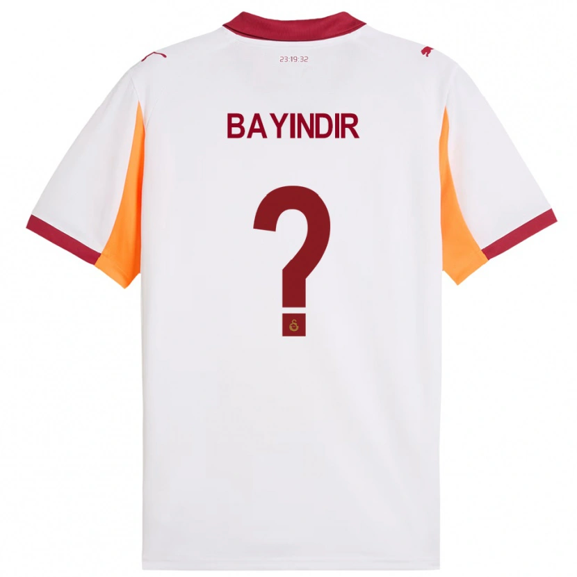 Danxen Män Vincent Bayindir #0 Vit Röd Bortatröja Matchtröjor 2025/26 Tröjor T-Tröja