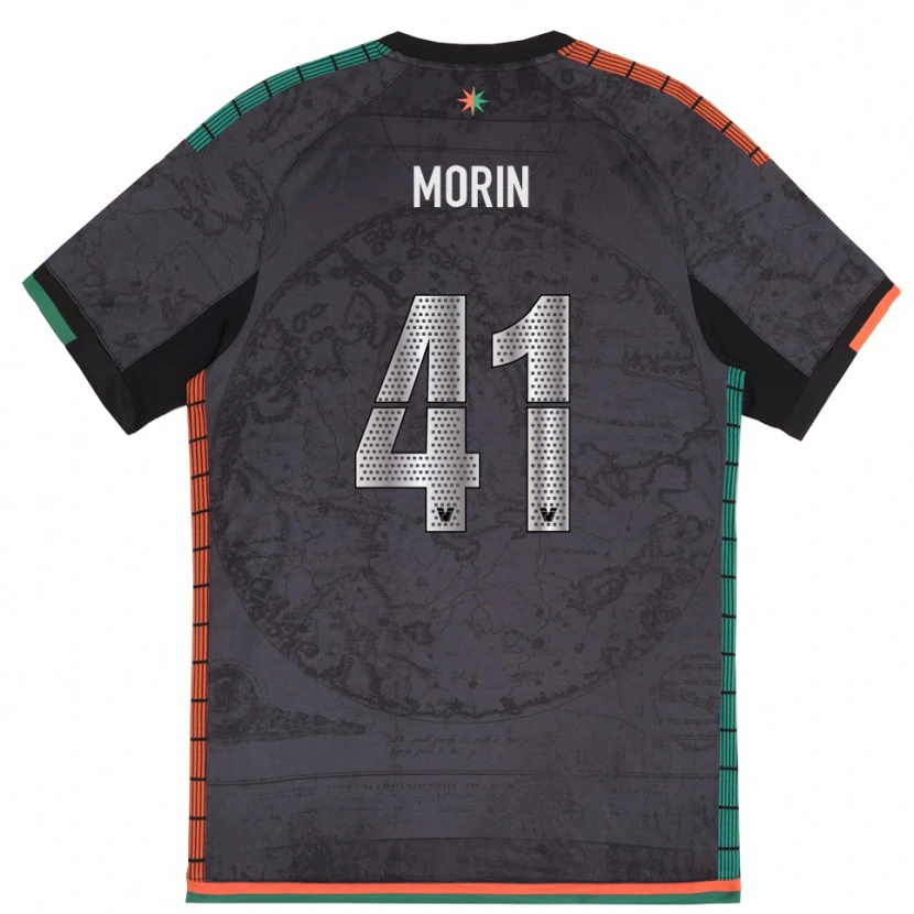 Danxen Kvinnor Elena Morin #41 Mörkgrå Hemmatröja Matchtröjor 2025/26 Tröjor T-Tröja