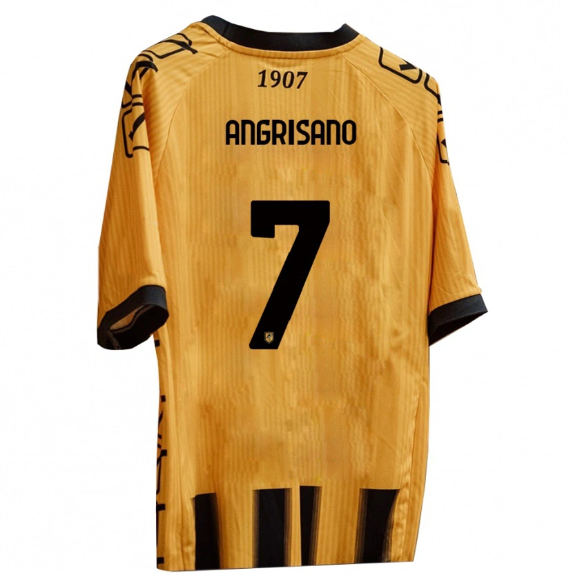 Danxen Kvinnor Cosimo Angrisano #7 Gult Svart Hemmatröja Matchtröjor 2025/26 Tröjor T-Tröja