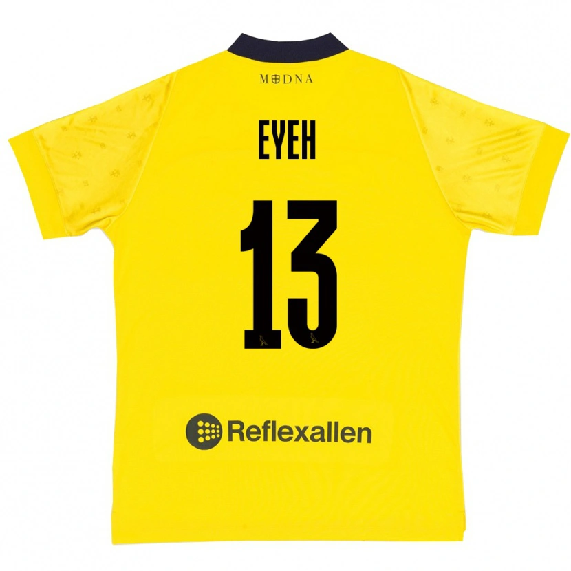 Danxen Kvinnor Nicholas Eyeh #13 Gul Marinblå Hemmatröja Matchtröjor 2025/26 Tröjor T-Tröja