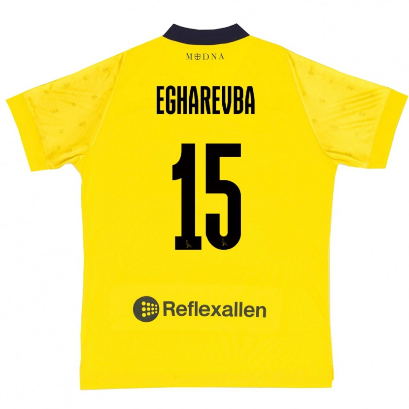 Danxen Kvinnor Treasure Egharevba #15 Gul Marinblå Hemmatröja Matchtröjor 2025/26 Tröjor T-Tröja