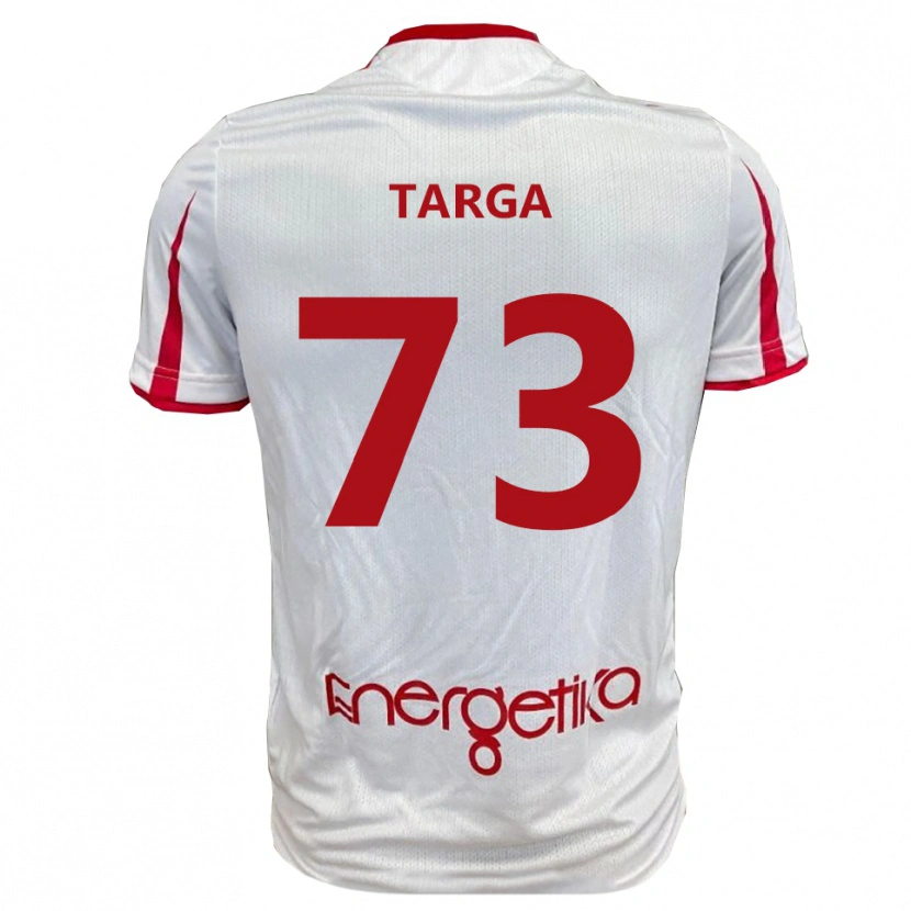 Danxen Kvinnor Alberto Targa #73 Vit Röd Hemmatröja Matchtröjor 2025/26 Tröjor T-Tröja