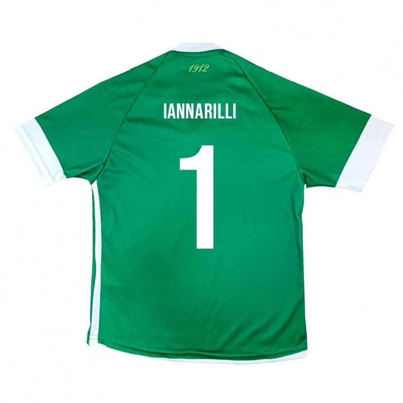 Danxen Kvinnor Antony Iannarilli #1 Grön Vit Hemmatröja Matchtröjor 2025/26 Tröjor T-Tröja