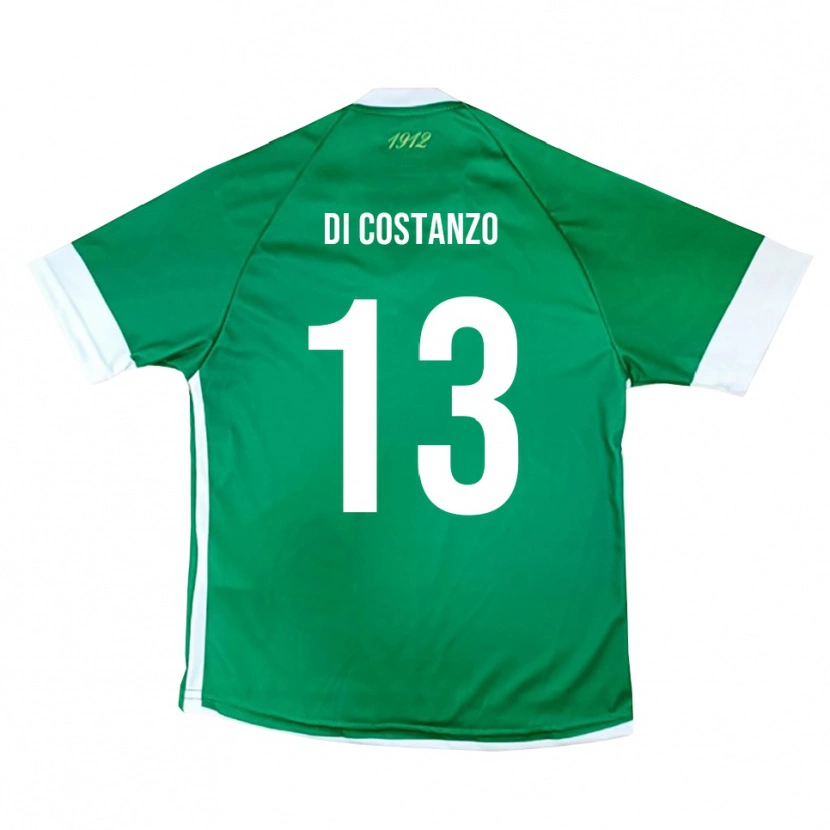 Danxen Kvinnor Raffaele Maria Di Costanzo #13 Grön Vit Hemmatröja Matchtröjor 2025/26 Tröjor T-Tröja
