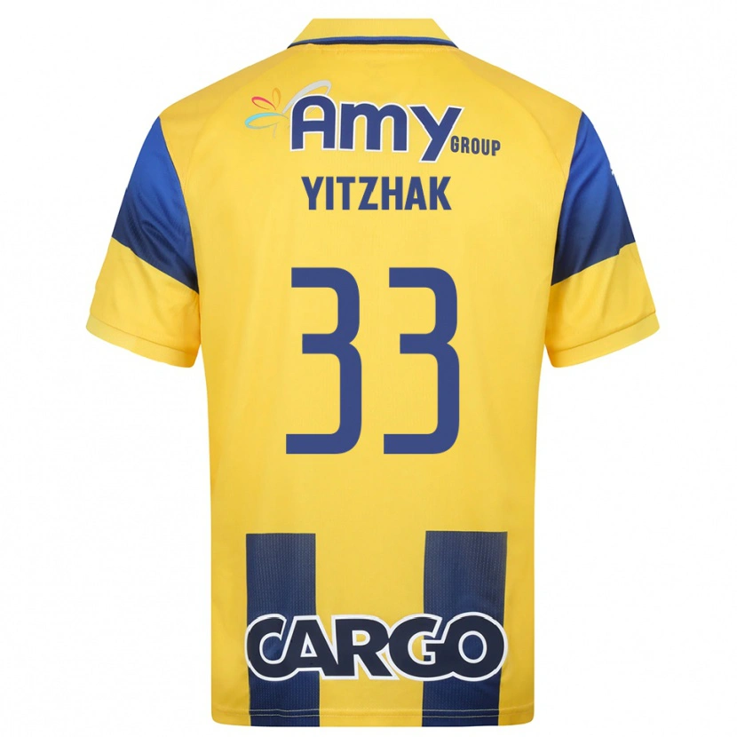 Danxen Kvinnor Or Yitzhak #33 Gul Marinblå Hemmatröja Matchtröjor 2025/26 Tröjor T-Tröja