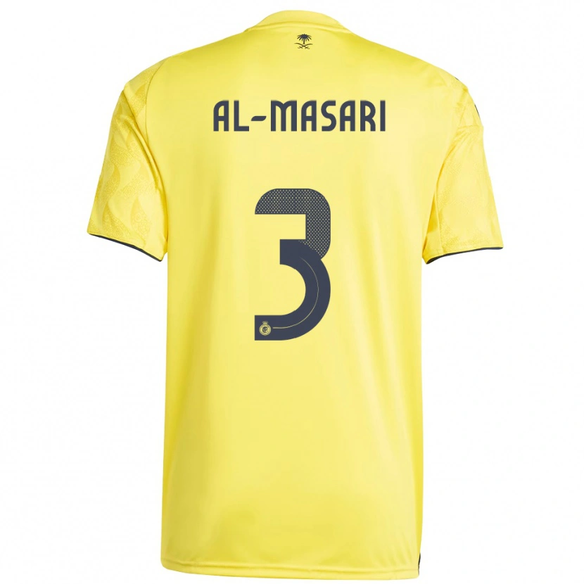 Danxen Kvinnor Wade Al-Masari #3 Gul Svart Hemmatröja Matchtröjor 2025/26 Tröjor T-Tröja