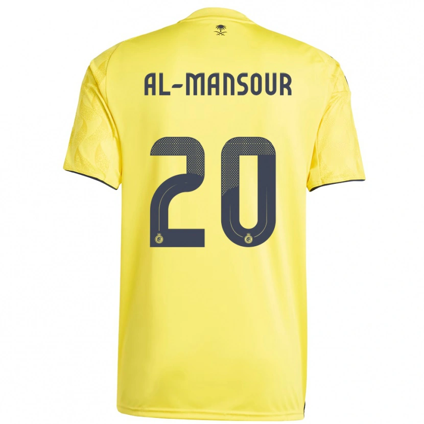 Danxen Kvinnor Hamad Al-Mansour #20 Gul Svart Hemmatröja Matchtröjor 2025/26 Tröjor T-Tröja
