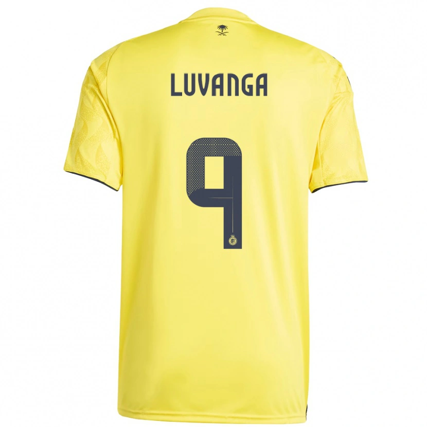 Danxen Kvinnor Clara Luvanga #9 Gul Svart Hemmatröja Matchtröjor 2025/26 Tröjor T-Tröja