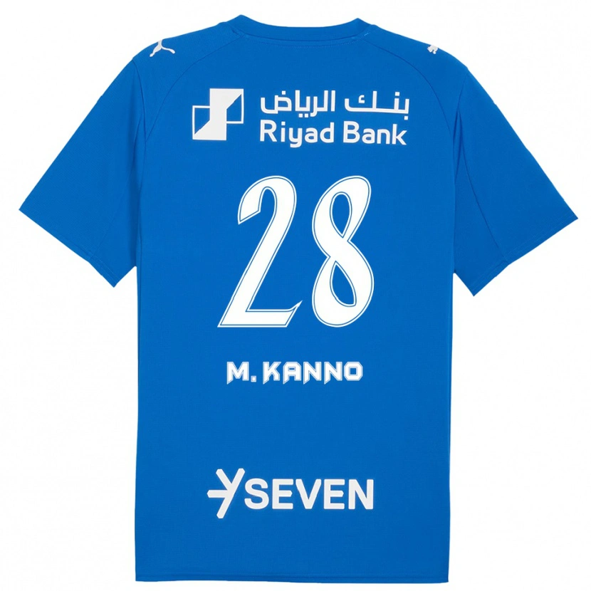 Danxen Kvinnor Mohamed Kanno #28 Blå Vit Hemmatröja Matchtröjor 2025/26 Tröjor T-Tröja
