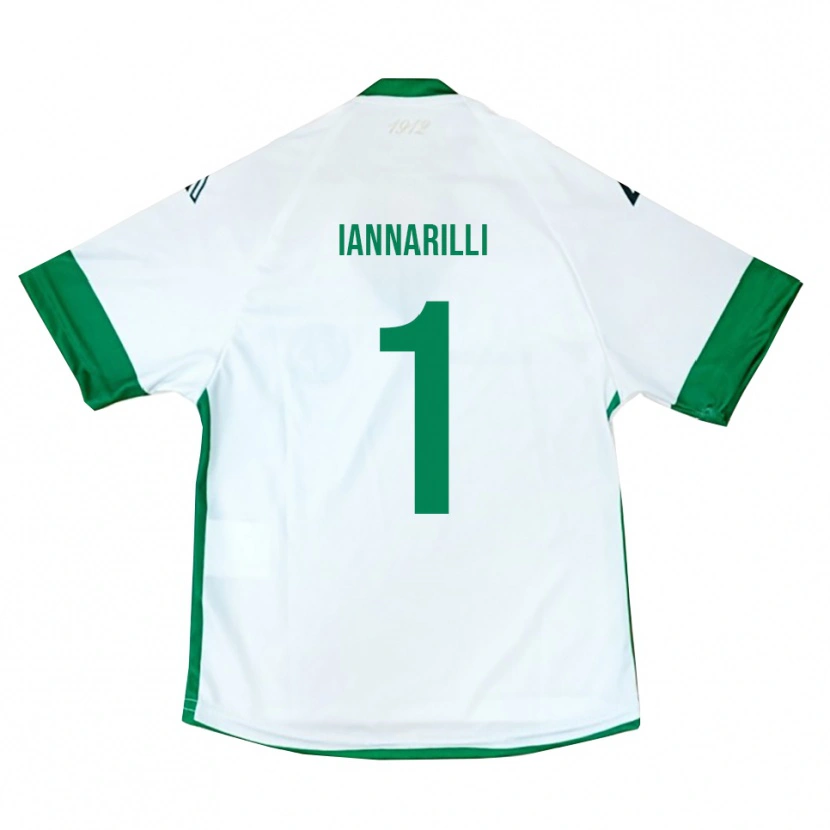 Danxen Kvinnor Antony Iannarilli #1 Vit Grön Blå Bortatröja Matchtröjor 2025/26 Tröjor T-Tröja