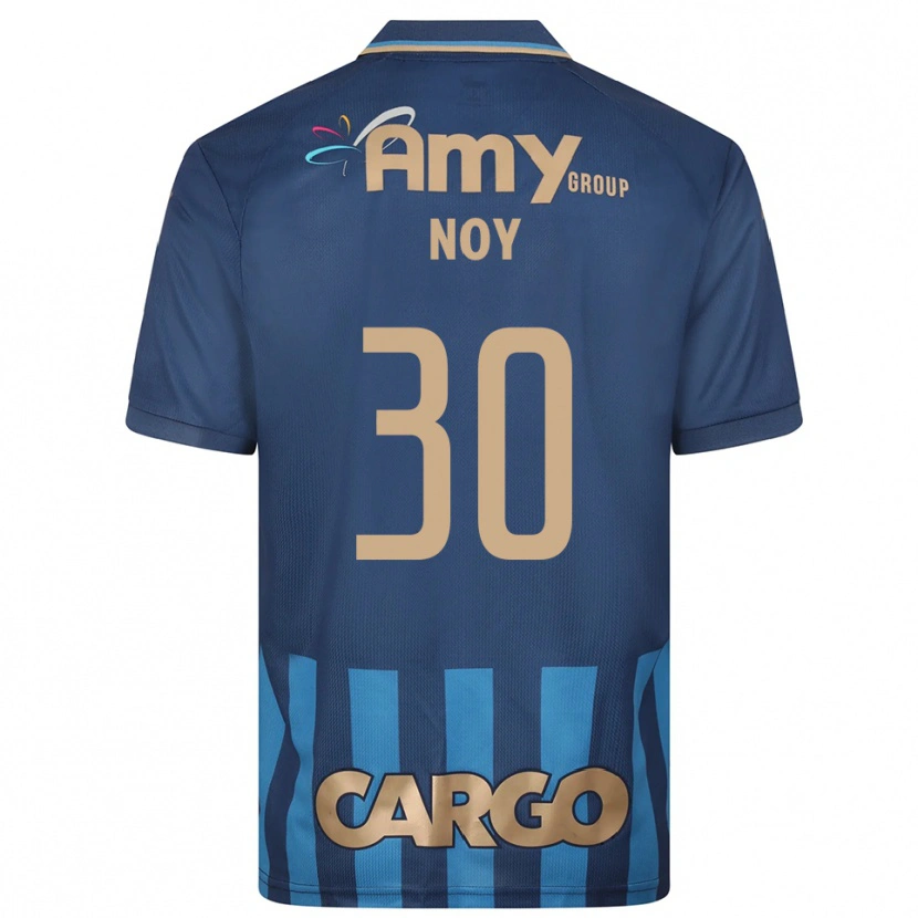 Danxen Kvinnor Itamar Noy #30 Marinblå Blå Bortatröja Matchtröjor 2025/26 Tröjor T-Tröja