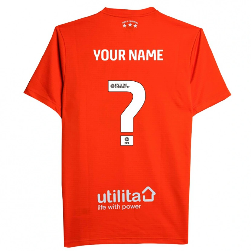 Danxen Barn Huddersfield Town Röd Vit Målvaktströja 2025/26 T-tröja