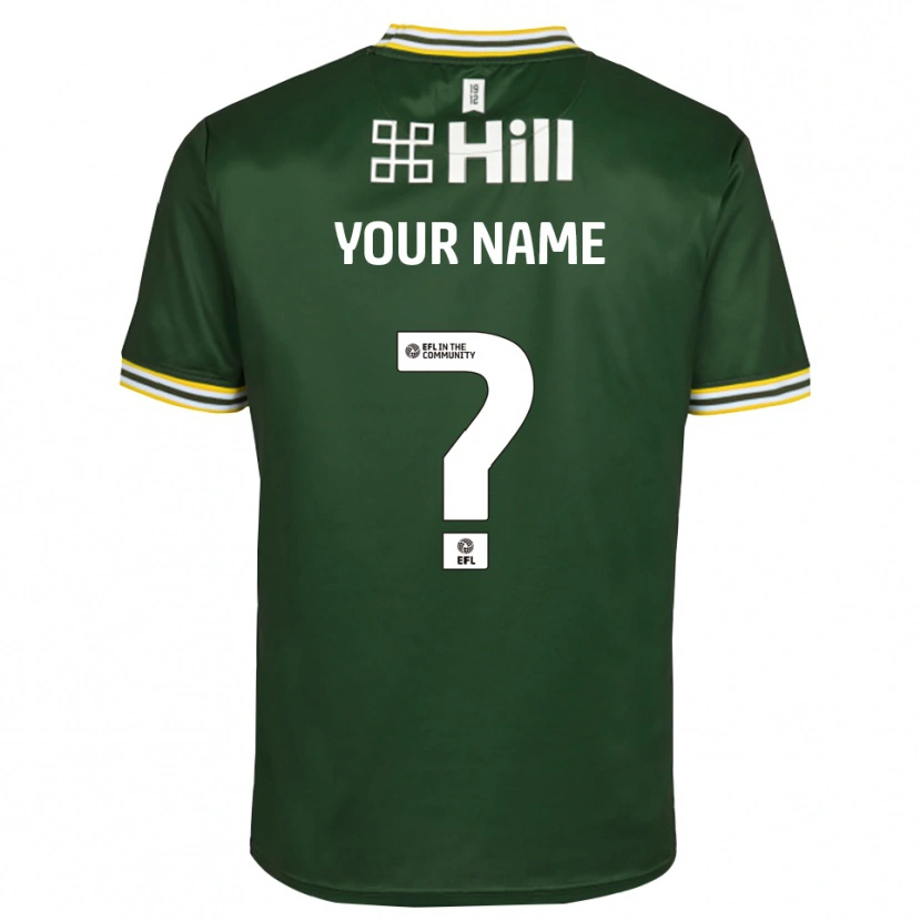 Danxen Barn Cambridge United Mörkgrön Vit Målvaktströja 2025/26 T-tröja