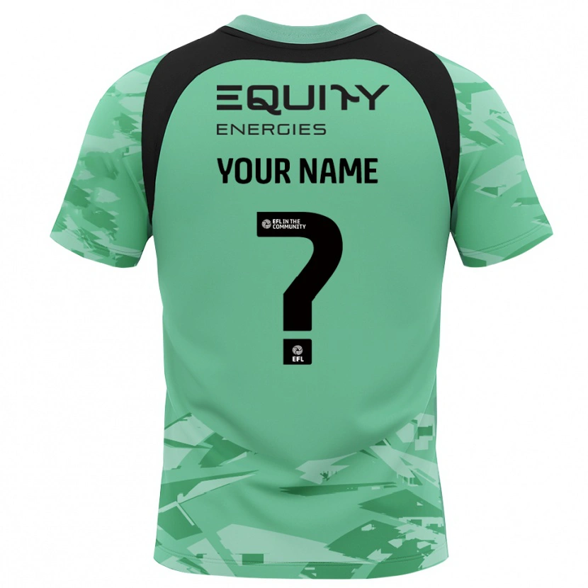 Danxen Barn Milton Keynes Dons Ljusgrön Glack Målvaktströja 2025/26 T-tröja