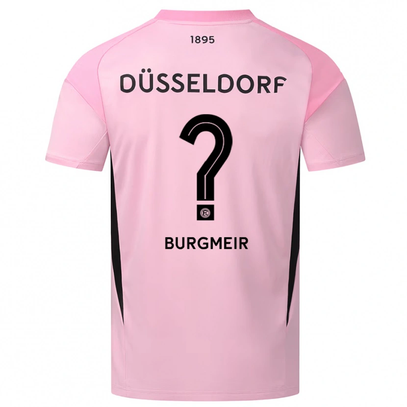 Danxen Barn Tabea Burgmeir #0 Rosa Svart Målvaktströja 2025/26 T-tröja