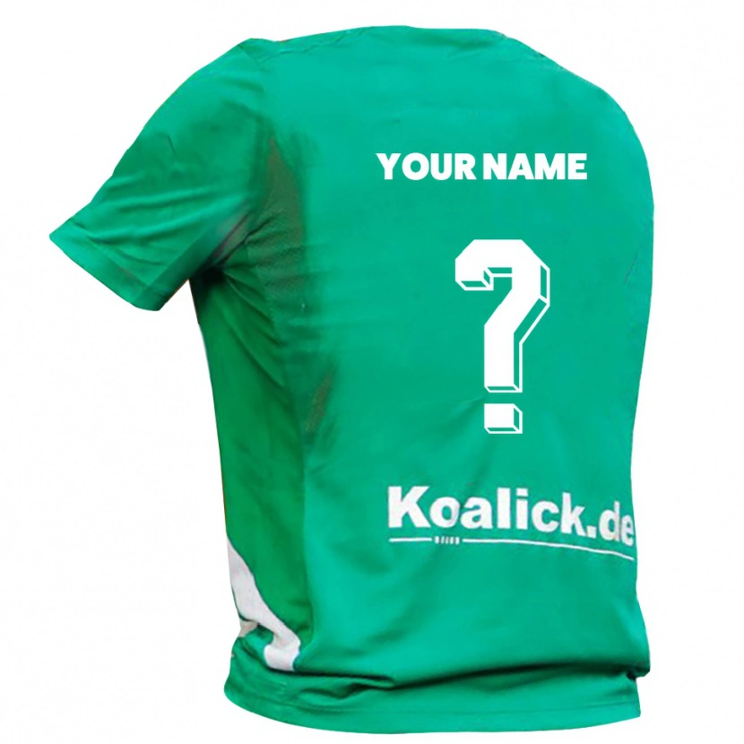Danxen Barn Energie Cottbus Grön Vit Målvaktströja 2025/26 T-tröja